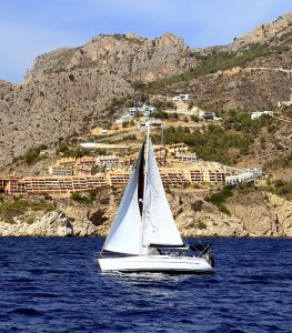 sailing Calpe